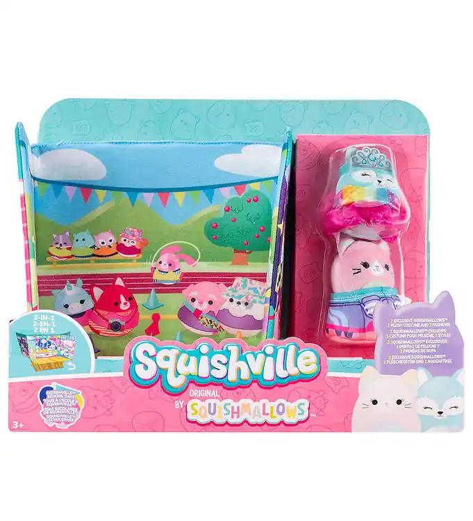 Squishville Poppenhuis - 2-in-1 - Schooldagen Koopje