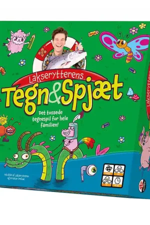 Finale Uitverkoop Danspil Bordspel - Lakserytterens Tegn & Spjæt