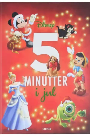 Forlaget Carlsen Boek - 5 minuten Kerstmis - Disney - Deens Hete Deal