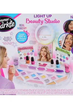 Actieprijs Shimmer N Sparkle Schminck Set m. Licht