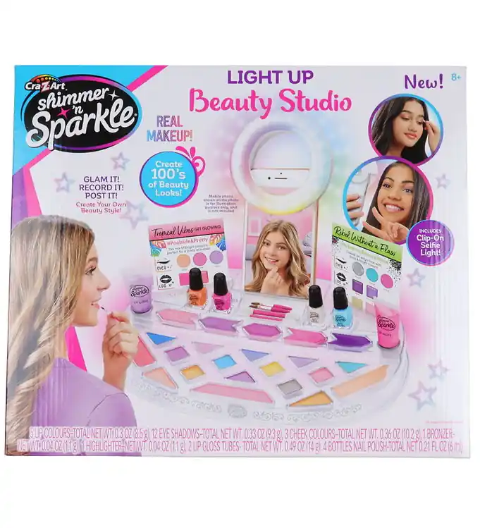 Actieprijs Shimmer N Sparkle Schminck Set m. Licht