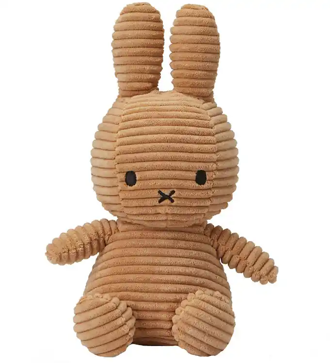 Superprijs Bon Ton Toys Knuffel - Miffy Sitting - 23 cm - Curduroy Beige