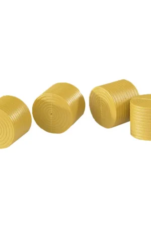 Bruder Accessoires - 4 ronde balen - 02344 Hoge Kwaliteit
