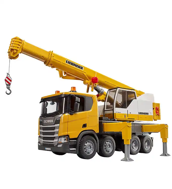 Bruder Werkvoertuig - Scania Super 560R Liebherr Dkk.. - 03571 Aanbieding