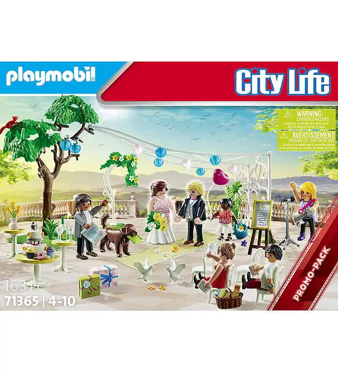 Koop Online Playmobil City Life - Huwelijksfeest - 71365 - 163 Onderdelen