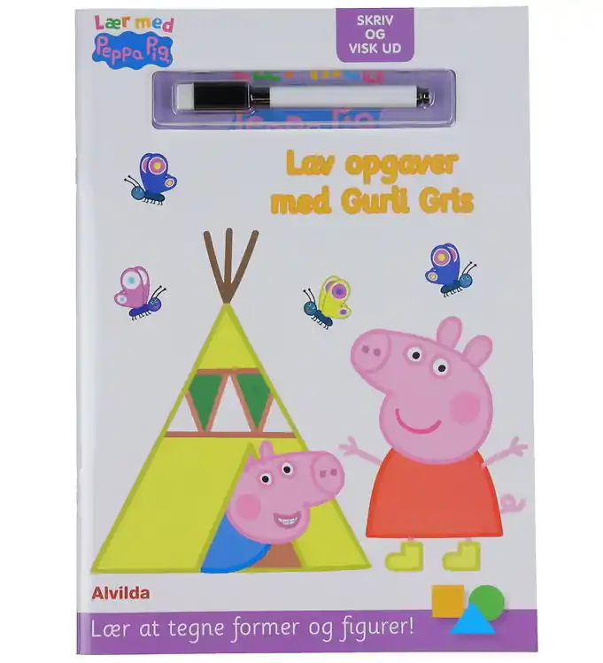 Koop Vandaag Alvilda Werkboek - Leren met Peppa Pig - Schrijven en wissen