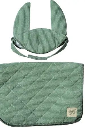 By Astrup Zadeldek en hut voor lastpaarden - Corduroy - Groen Goedkoop
