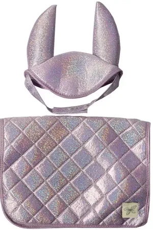 by ASTRUP Zadeldek voor gekke paarden - Paars m. Glitter Seizoensaanbieding