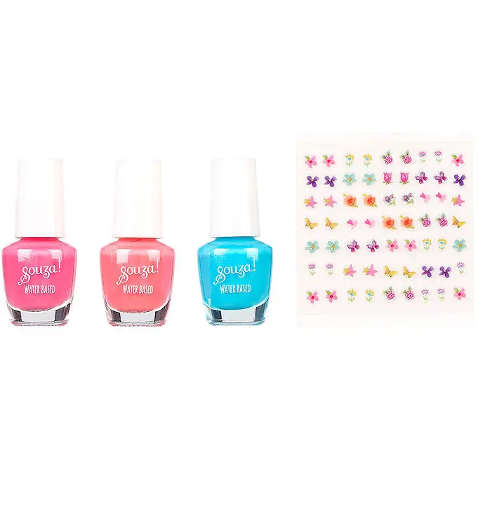 Op = Op Souza Nagellak - 3-pack m. Stickers - Elfen