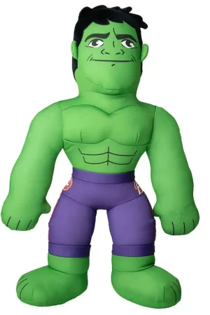 Meest Verkocht Marvel Knuffel m. Geluid - Hulk - 20 cm
