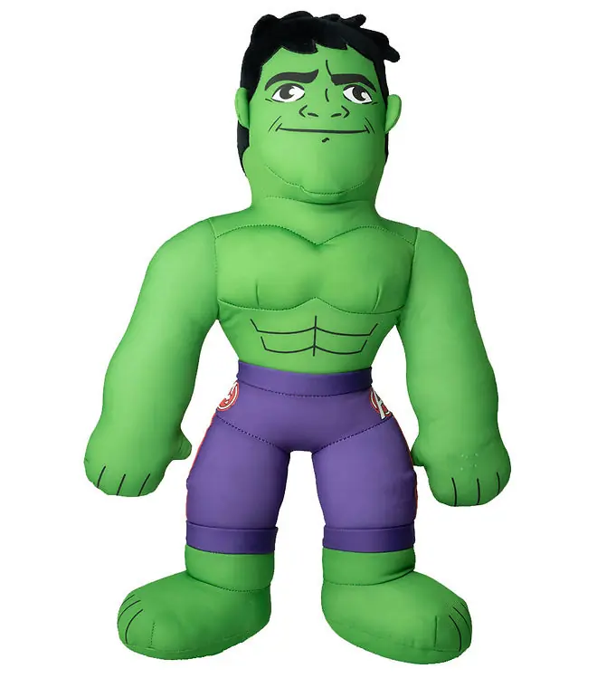 Meest Verkocht Marvel Knuffel m. Geluid - Hulk - 20 cm