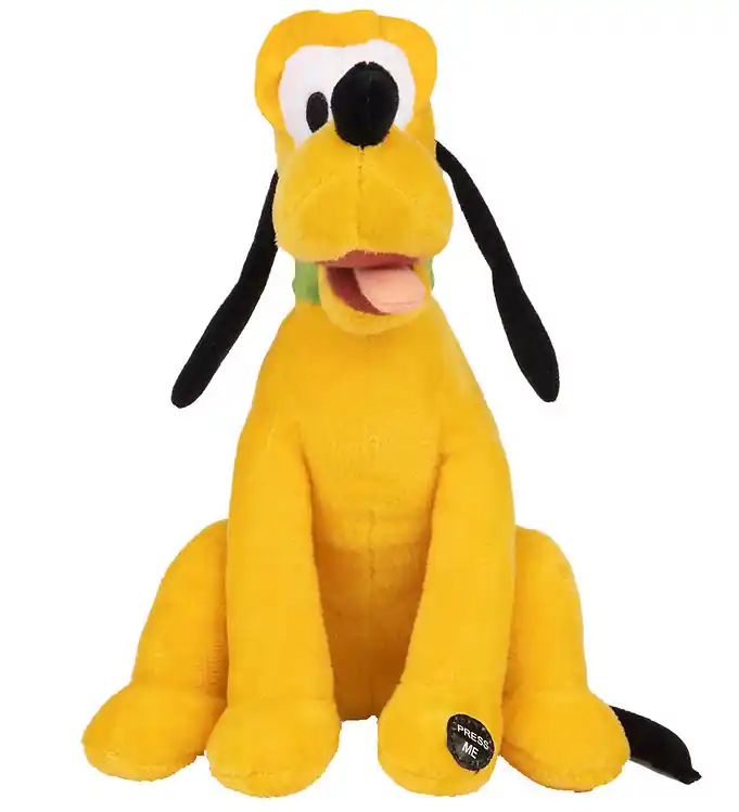Korting Disney Classics Knuffel m. Geluid - Pluto - 20 cm