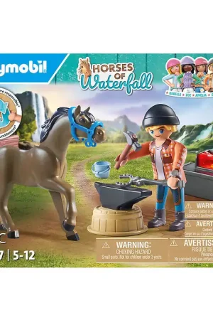 Aanbieding Playmobil Paarden van Waterval - Hoefsmid... - 71357 - 15 Onderd