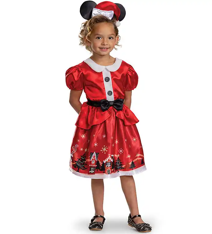 Disguise Verkleedkleren - Christmas Minnie Alleen Vandaag