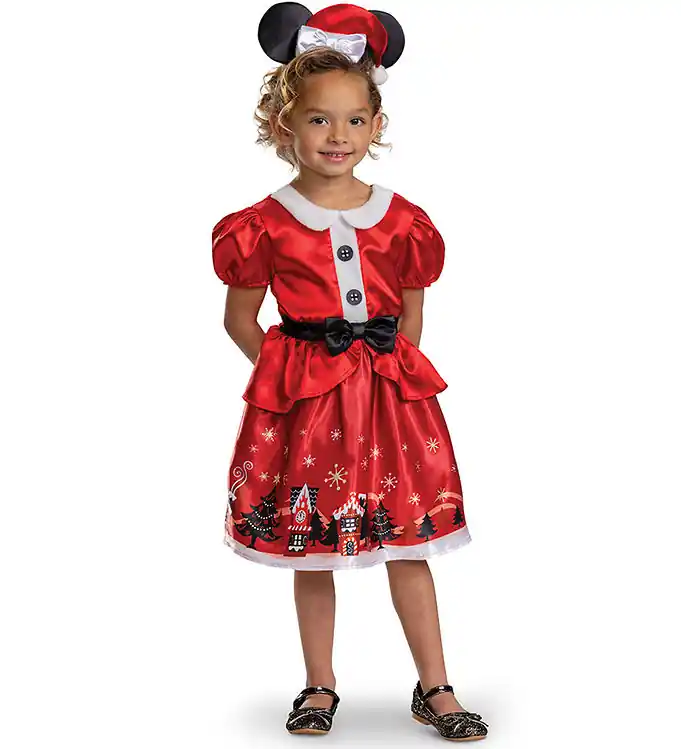 Express Levering Disguise Kostuum - Christmas Minnie