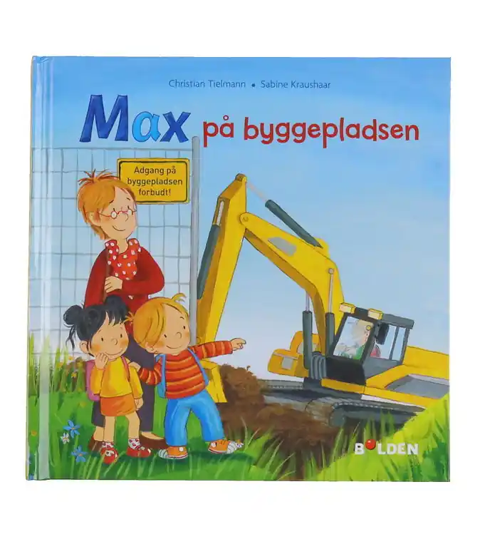 Speciale Aanbieding Forlaget Bolden Boek - Max Op de bouwplaats - Deens