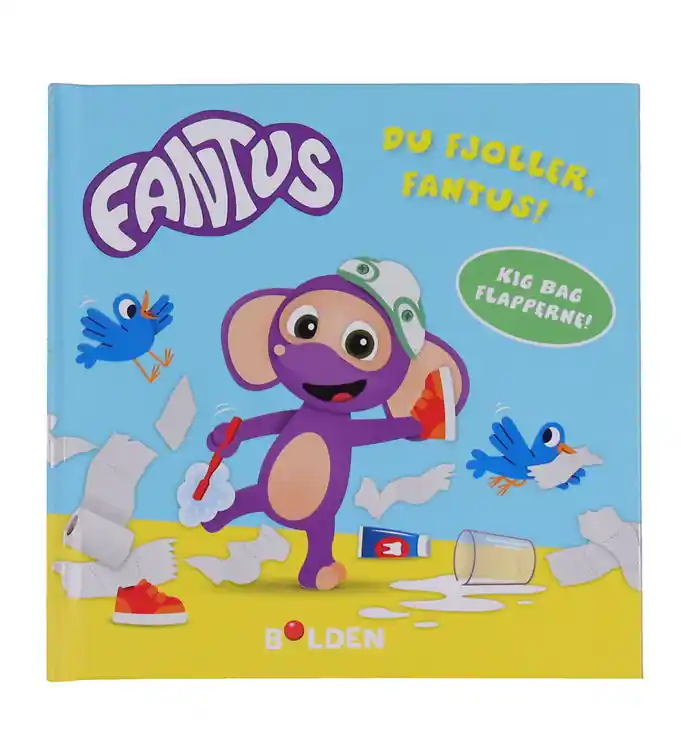 Laatste Versie Forlaget Bolden Boek - Dwaas, Fantus! - Deens