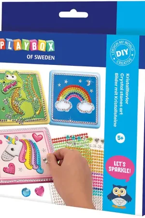 Betaalbaar Playbox Creatieve Speelset - Crystal Stones Art