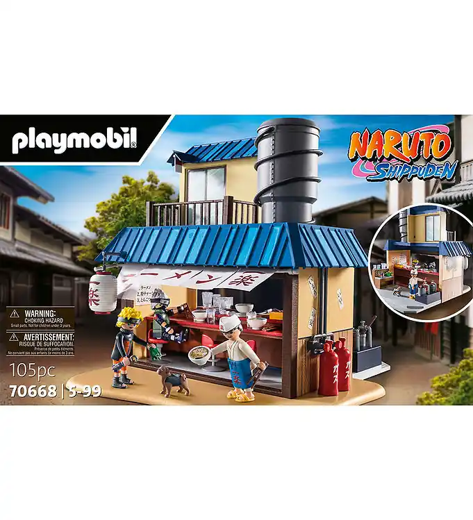 Playmobil Naruto - Ichiraku Ramen Shop - 70668 - 105 Onderdelen Exclusieve Aanbieding