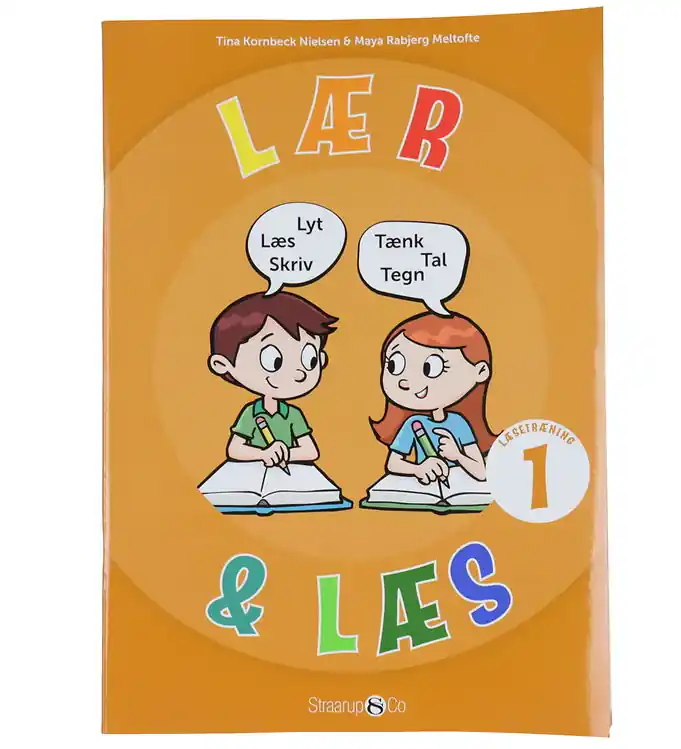 Aanbieding Straarup & Co Boek - Leren & Lezen - Leestraining 1 - Deens