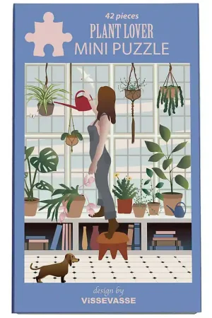 Exclusieve Aanbieding Vissevasse Puzzel - Mini - 10x13 cm - 42 Bakstenen - Plant Love