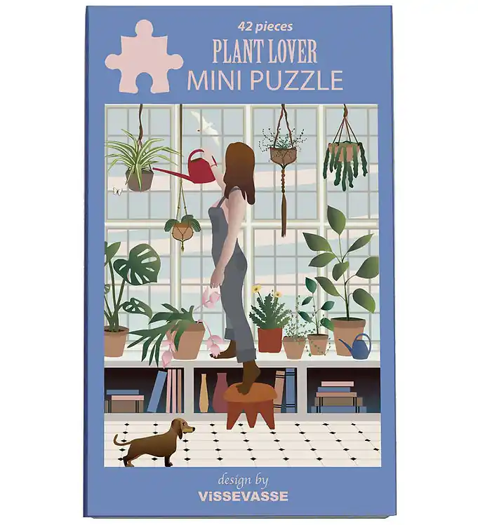 Exclusieve Aanbieding Vissevasse Puzzel - Mini - 10x13 cm - 42 Bakstenen - Plant Love