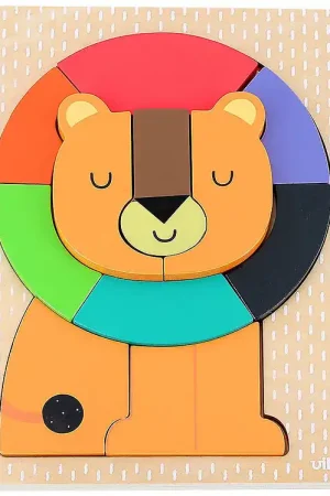 Bestel Nu Vilac Puzzel - Hout - 11 Bakstenen - Leeuw