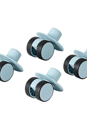 MODU 4x Swirly Wheels - 4-pack - Sky Blue Seizoensaanbieding