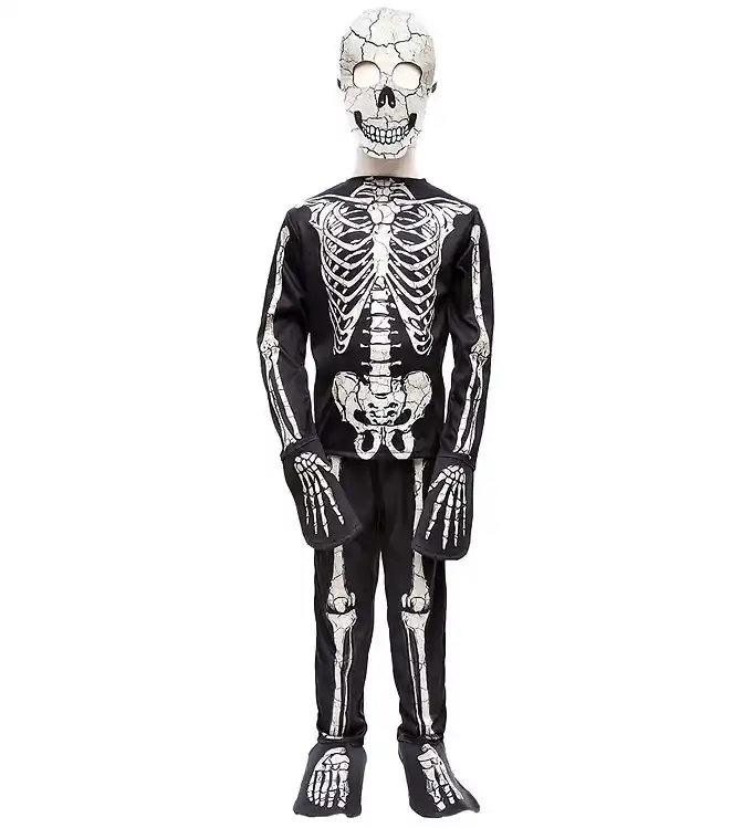 Great Pretenders Verkleedkleren - Glow Ind Het Dark - Skelet Direct Verzonden