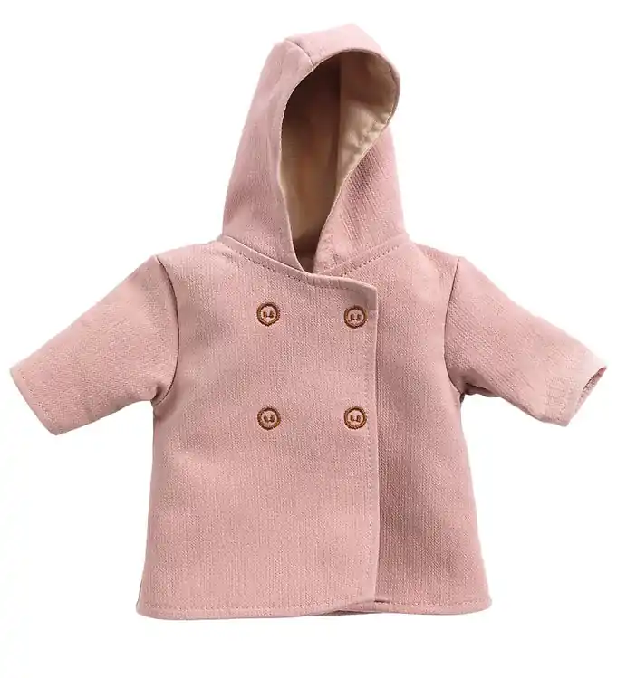 Djeco Poppenkleding - 30-34 cm - Jas met capuchon Flitsaanbieding