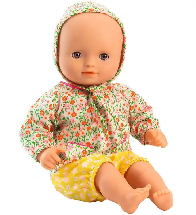 Lage Prijs Djeco Pop - 32 cm - Baby Flora