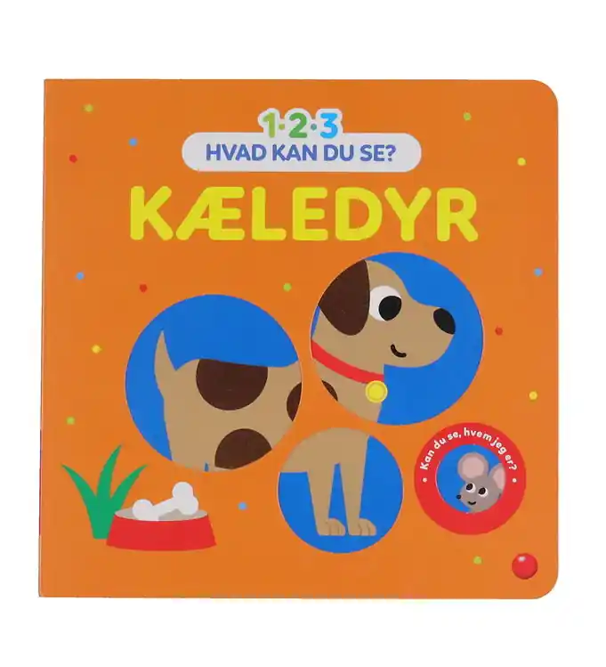 Forlaget Bolden Boek - 1-2-3 Wat kun je zien? - Huisdieren - Dee Beperkte Voorraad