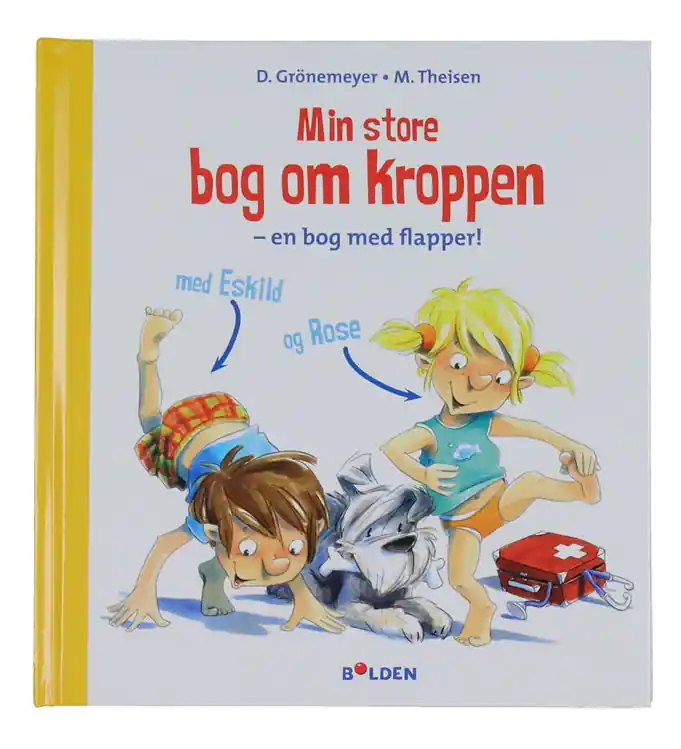 Forlaget Bolden Boek - Min Grote Boek Ongeveer Lichaam - Deens Actieprijs