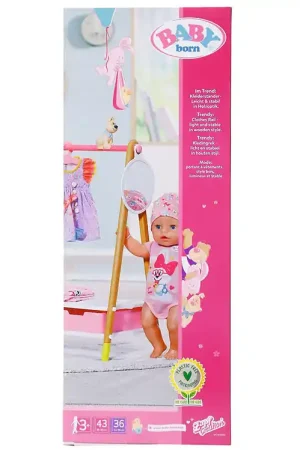Baby Born Poppen Accessoires - Kledingrek Op = Op