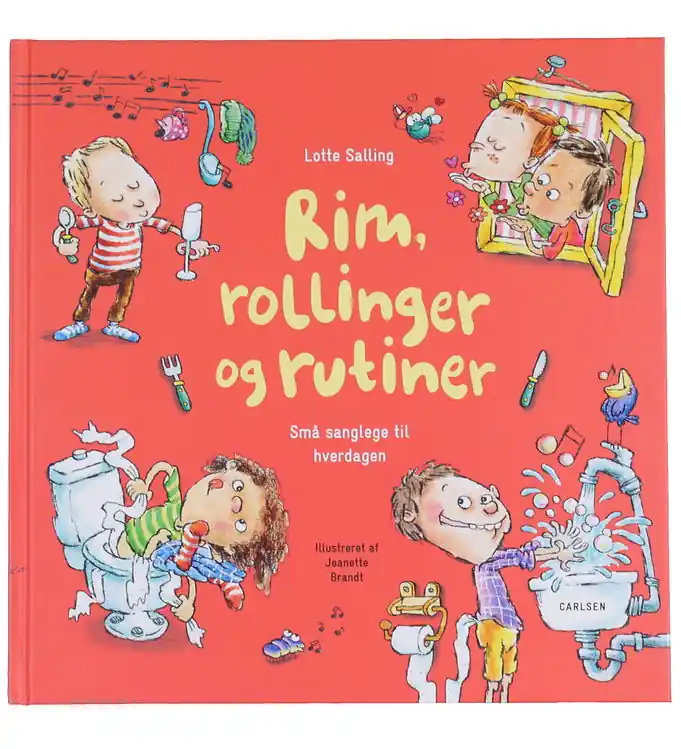 Forlaget Carlsen Boek - Rijmpjes, raadsels en routines - Deens Voordeelprijs