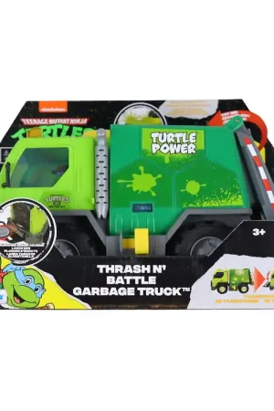 Nu Kopen Turtles Vuilniswagen m. Geluid/Licht - Thrash N' Battle Garbage