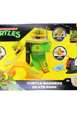Direct Verzonden Turtles Speelset - Turtle Madness Skate Park