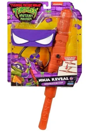 Direct Verzonden Turtles Kostuum - Ninja Reveal - Donatello's Bo Staf