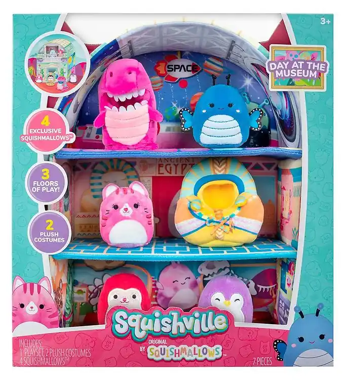 Express Levering Squishville Poppenhuis - Dag in het museum