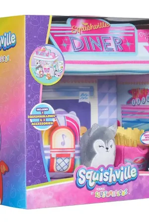 Squishville Poppenhuis - Darling Diner Hoge Kwaliteit