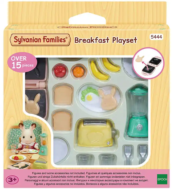 Beperkte Voorraad Sylvanian Families - Ontbijtspeelset - 5444