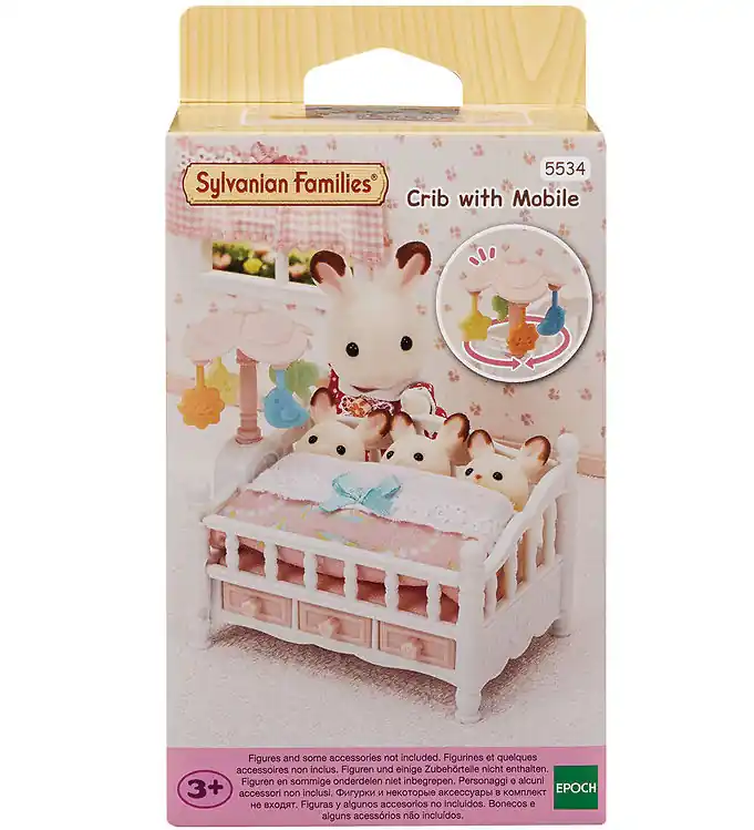 Sylvanian Families - Crib with Mobile - 5534 Fabrieksprijs