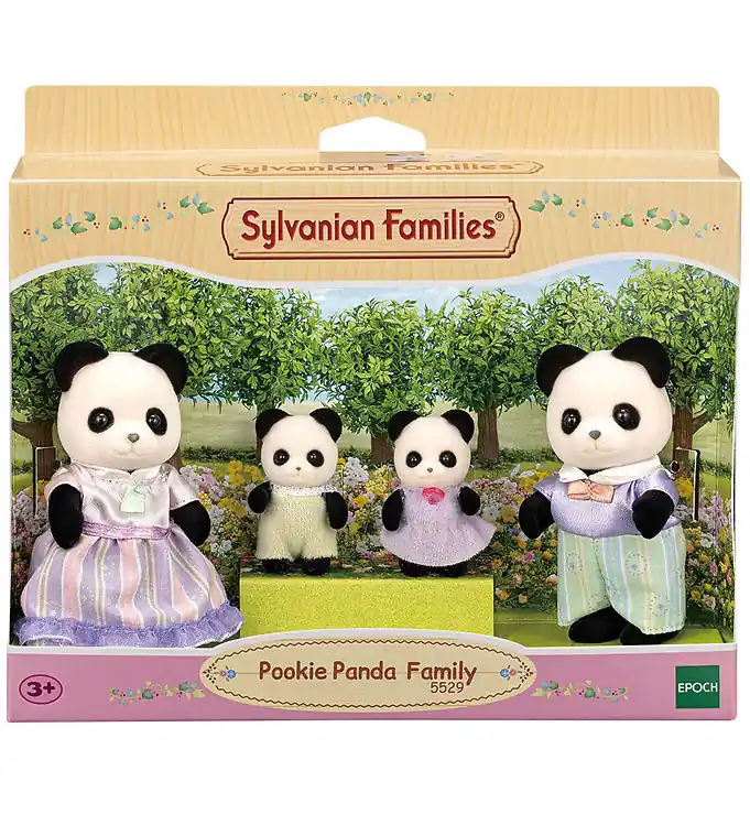 Sylvanian Families - Pookie Panda Family - 5529 Aanbieding