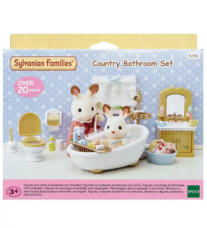 Favoriet Sylvanian Families - Country Bathroom Set - 5286