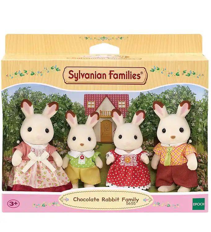 Sylvanian Families - Chocolate Rabbit Family - 5655 Exclusieve Aanbieding