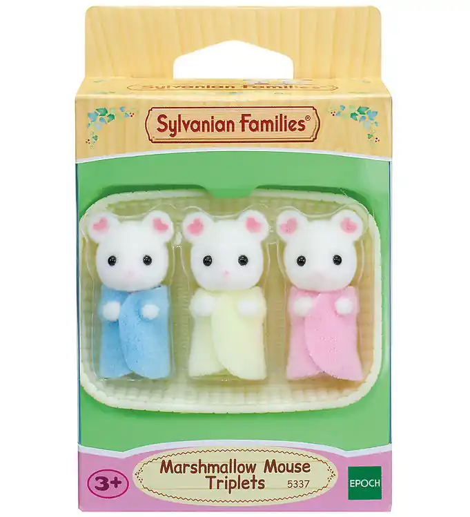 Sylvanian Families - Marshmallow Mouse Triplets - 5337 Express Levering