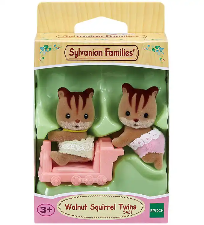 Alleen Vandaag Sylvanian Families - Walnut Squirrel Twins - 5421