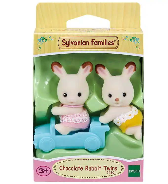 Sylvanian Families - Chocolate Rabbit Twins - 5420 Must-Have