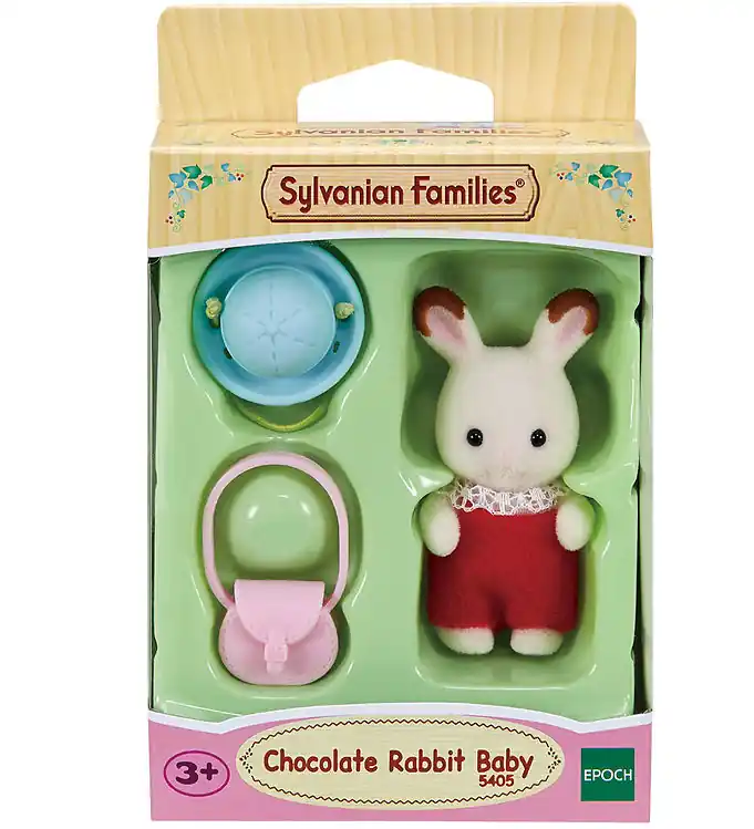 Direct Verzonden Sylvanian Families - Chocolate Rabbit Baby - 5405
