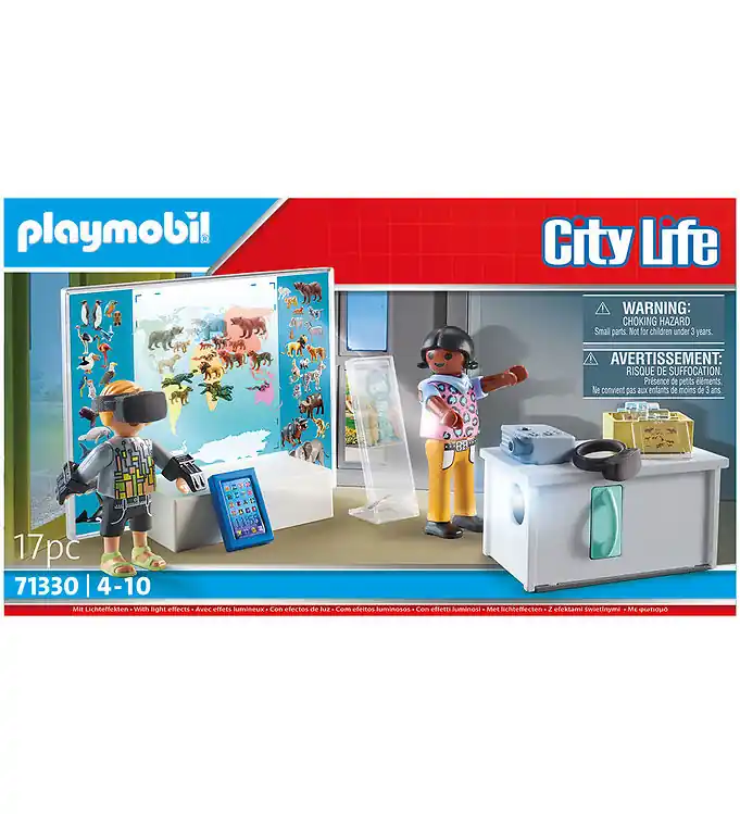 Snelle Levering Playmobil City Life - Virtueel klaslokaal - 17 Onderdelen - 7133